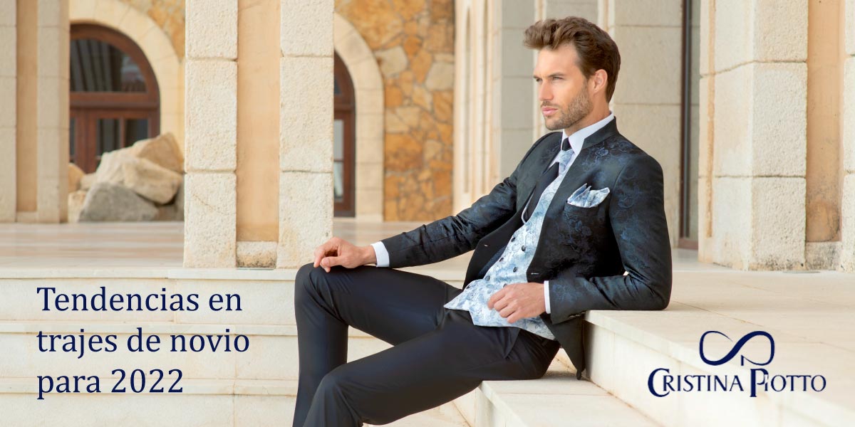 tendencias en trajes de novio para 2022
